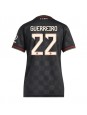 Billige Bayern Munich Raphael Guerreiro #22 Tredjedrakt Dame 2025-26 Kortermet